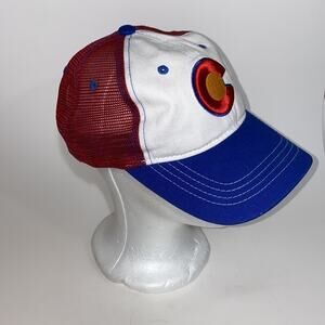 Burnies Colorado Curved Bill C Hat White